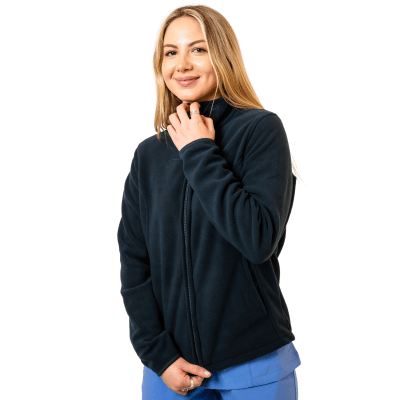 MICROPOLAR TÉRMICO PRACTICAL LINE MANGA LARGA MUJER 03008 AZUL