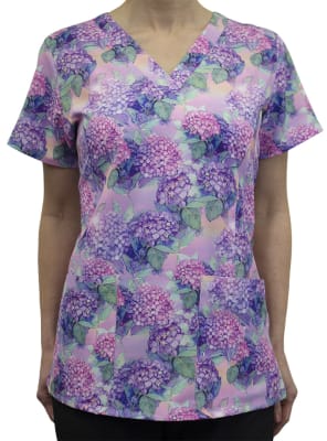 POLERA CLINICA MUJER ESTAMPADA MAEVN 9810 SWHY
