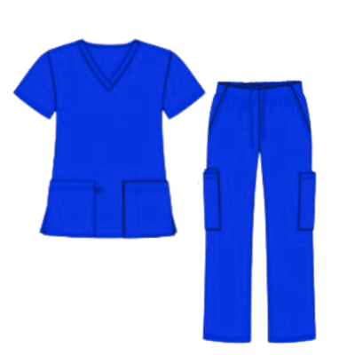 CONJUNTO CLINICO MUJER AZUL REY SCRUBLETICS GS 841EBL