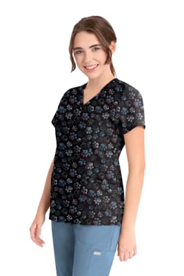 POLERA CLINICA MUJER ESTAMPADA MAEVN 1797 HTPW