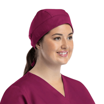 GORRO CLINICO UNISEX MAEVN NC015 ROJO FRAMBUESA