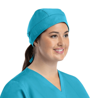 GORRO CLINICO UNISEX MAEVN NC015 CELESTE AGUA