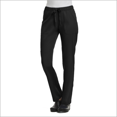 PANTALON CLINICO MEDICO MUJER NEGRO MATRIX - 6501