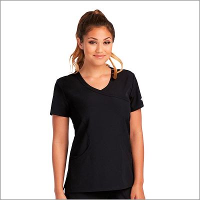 POLERA CLINICA SKECHERS SK102-40 NEGRA POLERA CLINICA SKECHERS SK102-40 NEGRA