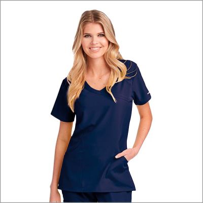 POLERA CLINICA ENFERMERA SKECHERS SK102-40 AZUL MARINO POLERA CLINICA ENFERMERA SKECHERS SK102-40 AZUL MARINO