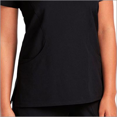 POLERA CLINICA SKECHERS SK102-40 NEGRA POLERA CLINICA SKECHERS SK102-40 NEGRA