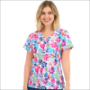 POLERA CLINICA MUJER ESTAMPADA ZAVATE 1054 BNBZ1