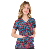 POLERA CLINICA MUJER ESTAMPADA ZAVATE 1054 BYWG1