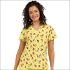POLERA CLINICA MUJER ESTAMPADA ZAVATE 1054 BZAR1