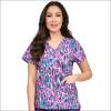 POLERA CLINICA MUJER ESTAMPADA ZAVATE 1054 FRIM1