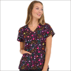 POLERA CLINICA MUJER ESTAMPADA ZAVATE 1054 HPYH1