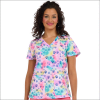 POLERA CLINICA MUJER ESTAMPADA ZAVATE 1054 JTPW1
