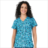 POLERA CLINICA MUJER ESTAMPADA ZAVATE 1054 MSMG1