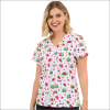 POLERA CLINICA MUJER ESTAMPADA ZAVATE 1054 SNML1