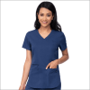 POLERA CLINICA MUJER AVA THERESE 1057 AZUL MARINO1