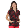 POLERA CLINICA MUJER ESTAMPADA MAEVN - 1767 AWV1