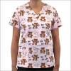 POLERA CLINICA MUJER ESTAMPADA MAEVN - 1767 BBB1
