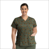 POLERA CLINICA MUJER ESTAMPADA MAEVN 1767 BRBY1