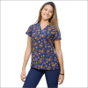 POLERA CLINICA MUJER ESTAMPADA MAEVN - 1767 EVN1