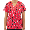 POLERA CLINICA MUJER ESTAMPADA MAEVN - 1767 FVF1