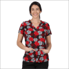 POLERA CLINICA MUJER ESTAMPADA MAEVN - 1767 NBM1