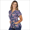 POLERA CLINICA MUJER ESTAMPADA MAEVN - 1767 NTCM1