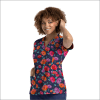 POLERA CLINICA MUJER ESTAMPADA MAEVN 1767 PRPK1