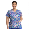POLERA CLINICA MUJER ESTAMPADA MAEVN 1767 SUTI1
