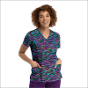 POLERA CLINICA MUJER ESTAMPADA MAEVN 1767 TGDZ1