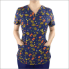 POLERA CLINICA MUJER ESTAMPADA MAEVN - 1767 WFW1