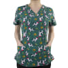 POLERA CLINICA MUJER ESTAMPADA MAEVN - 1767 GCM1