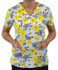 POLERA CLINICA MUJER ESTAMPADA MAEVN - 1767 SSB1