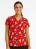 POLERA CLINICA MUJER ESTAMPADA MAEVN - 1767 ACM1
