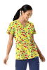 POLERA CLINICA MUJER ESTAMPADA MAEVN 1797 CBYL1