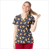 POLERA CLINICA MUJER ESTAMPADA MAEVN 1797 GNZN1