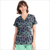 POLERA CLINICA MUJER ESTAMPADA MAEVN 1797 LIEP1