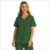 POLERA CLINICA MUJER MOMENTUM 5001 VERDE PABELLON1