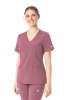 POLERA CLINICA MUJER MOMENTUM 5001 ROSA OSCURO1