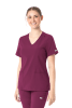 POLERA CLINICA MUJER MOMENTUM 5001 BURDEO1