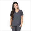 POLERA CLINICA MUJER MOMENTUM 5002 GRIS OSCURO1