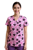 POLERA CLINICA MUJER ESTAMPADA GREEN TOWN 503V 1931PK1
