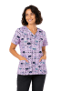 POLERA CLINICA MUJER ESTAMPADA GREEN TOWN 506W 1426PK1