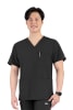 POLERA CLINICA HOMBRE MOMENTUM 5802 NEGRA1