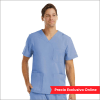 POLERA CLINICA HOMBRE MOMENTUM 5802 CELESTE1