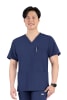 POLERA CLINICA HOMBRE MOMENTUM 5802 AZUL MARINO1