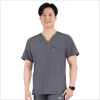 POLERA CLINICA HOMBRE MOMENTUM 5802 GRIS OSCURO1