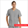 POLERA CLINICA HOMBRE MOMENTUM 5802 GRIS CLARO1
