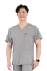 POLERA CLINICA HOMBRE MOMENTUM 5802 GRIS CLARO1