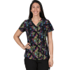POLERA CLINICA MUJER ESTAMPADA MAEVN 9810 ELBQ1