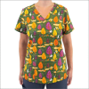 POLERA CLINICA MUJER ESTAMPADA MAEVN 9810 FRFR1